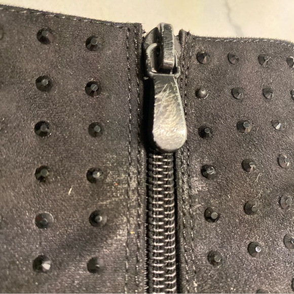 Studded Heeled Boots - Picture 14 of 16